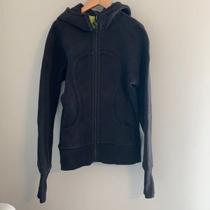 Faded black Lululemon Scuba Hoodie